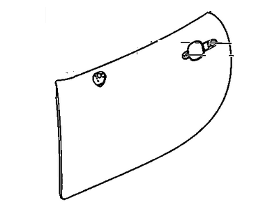 GM 20814495 Panel, Front Side Door Outer