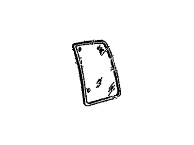 GM 15012653 Window Assembly, Body Side <Use 1C4J