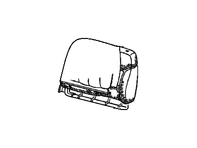 GM 12381092 Cushion,Rear Seat Back <Use 1C8J 0300B>