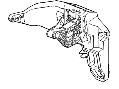 2017 Cadillac XTS Brake Pedal - 84091164