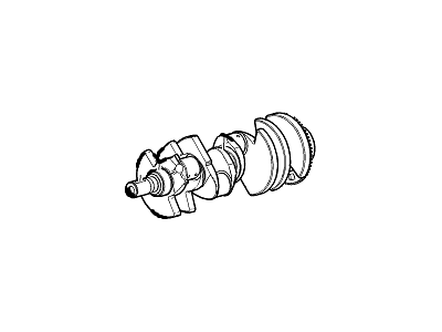 Chevrolet Corvette Crankshaft - 12674744