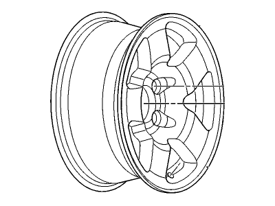 GMC G1500 Spare Wheel - 9591783