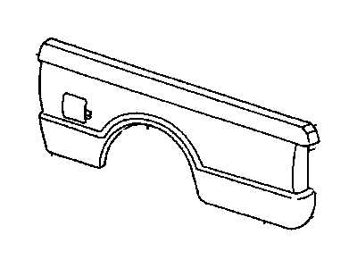 GM 15628332 Panel Assembly, Pick Up Box Side