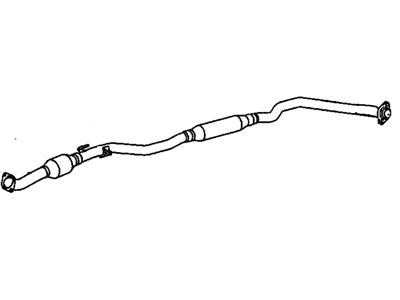 Pontiac Vibe Catalytic Converter - 88975828