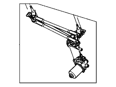 GM 92273050 Motor Assembly, Windshield Wiper (W/ Trans)