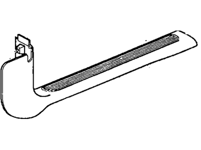 GM 25752135 RETAINER, Front Door Sill