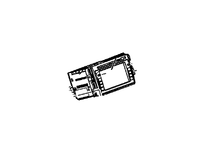 GM 25925496 Radio Asm,Amplitude Modulation/Frequency Modulation Stereo & Audio Disc Player & Navn Eccn=7