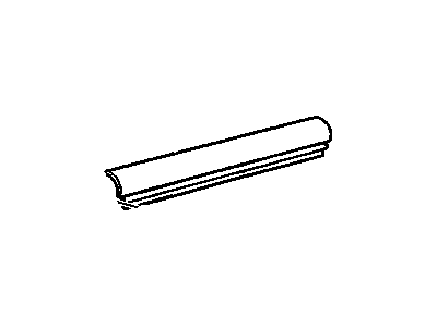 15030991 GM Molding Assembly, Body Side Rear Garnish <Use 1C4N*Tm1030 Illustration 1 of 1