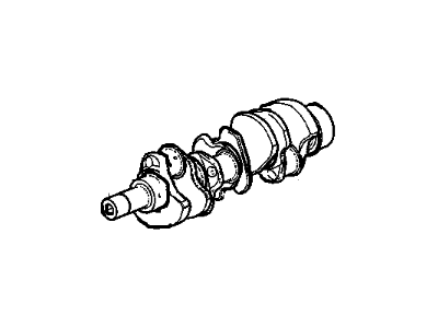 2011 Chevrolet Silverado Crankshaft - 12680206