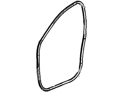 2012 Chevrolet Cruze Door Seal - 95440406