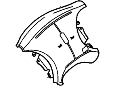 GM 16757294 Airbag,Steering Wheel