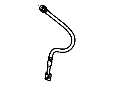 GM 92265260 Hose,Rear Brake