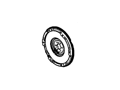 GM 92161753 Flywheel Assembly, (W/ Clutch Pressure Plate)