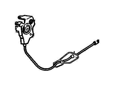 Oldsmobile Cutlass Parking Brake Cable - 10152255