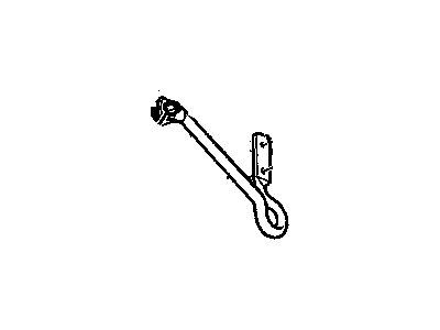 GM 25654471 Hook, Rear Tow