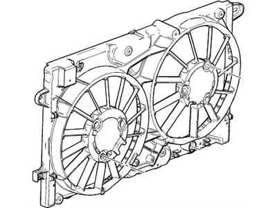 Buick Fan Shroud - 23138151