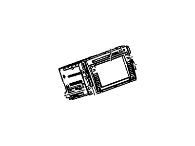 GM 20789652 Radio Assembly, Amplitude Modulation/Frequency Modulation Stereo & Audio Disc Player