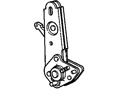 16608833 GM Lk Assembly, Driver Seat Back Reclining Outer (Cpe) Illustration 1 of 1