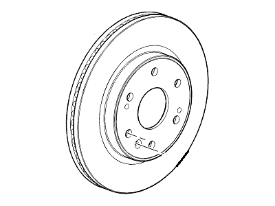 GM 22818355 Front Brake Rotor