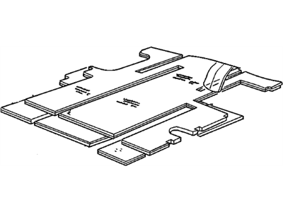 15771231 GM Floor Carpet Illustration 1 of 1