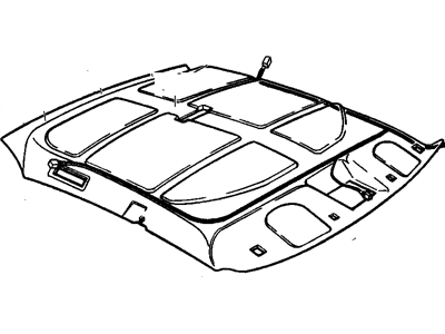 GM 25626430 PANEL, Roof Headlining