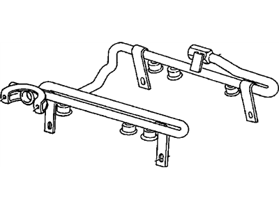 GM 12542276 Rail Asm,Fuel, (Less Fuel Regulator & Injectors)