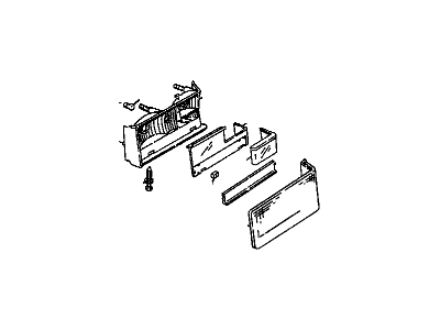 GM 16523470 Lamp Asm,Back Up & Tail