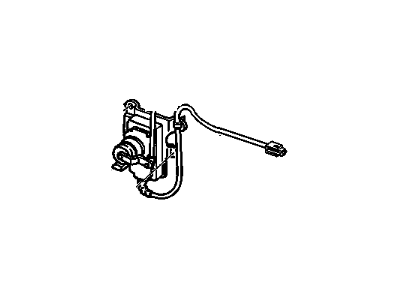 1996 Chevrolet Corvette Ride Height Sensor - 22153241