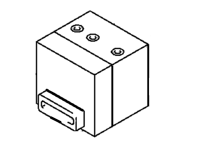 Chevrolet Tracker ABS Control Module - 91175540