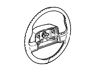 GM 17990931 Steering Wheel ASSEMBLY*Antelope