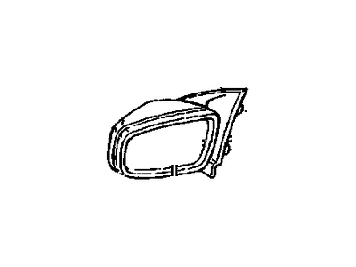 GM 10169576 Mirror Assembly, Outside Rear View