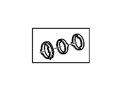 GM 89058794 Ring Set,1st Gear Blocking