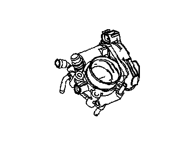 GM 55561495 Fuel Injection Air Meter Body