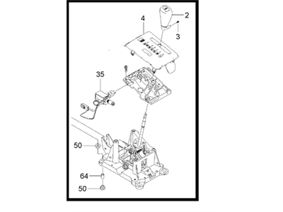 GM 95978794 Control Asm,Automatic Transmission