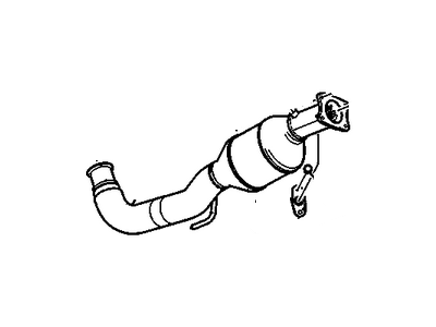 2015 GMC Sierra Catalytic Converter - 22977171