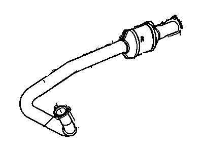 2002 Chevrolet Express Catalytic Converter - 15010188
