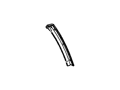 GM 10445412 Retainer Assembly, Front Side Door Window Rear Weatherstrip