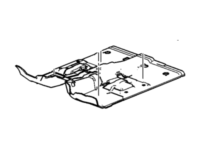 GM 22996994 Carpet Assembly - Front Floor Panel *Titanium