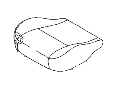 GM 96890052 Cover,Front Seat Bottom