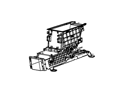 GM 20958942 Console Assembly, Rear Floor *Light Ttnum