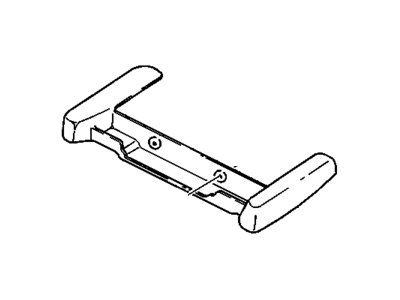 GM 88893108 Tray Asm,Driver Seat Storage *Shale