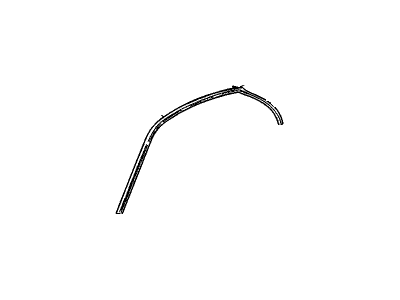 GM 10401530 Weatherstrip Assembly, Front & Rear Side Door Upper Auxiliary