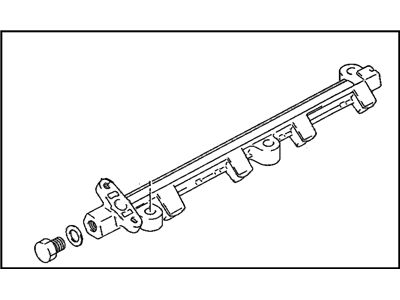 Chevrolet Tracker Fuel Rail - 91174244