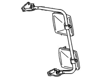 GM 15593663 Mirror Assembly, Outside Rear View