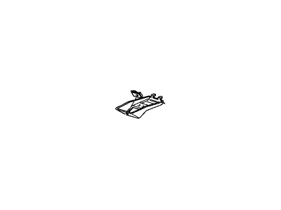 GM 15980948 Console Assembly, Roof *Beige 15980948 GM Console Assembly, Roof *Beige Illustration 1 of 1