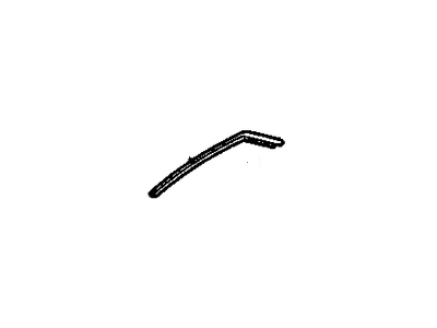 GM 10276439 Molding Assembly, Front Side Door Window Upper Reveal