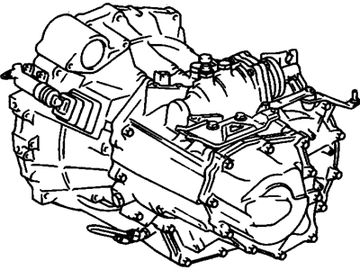 2010 Pontiac Vibe Transmission Assembly - 88975264
