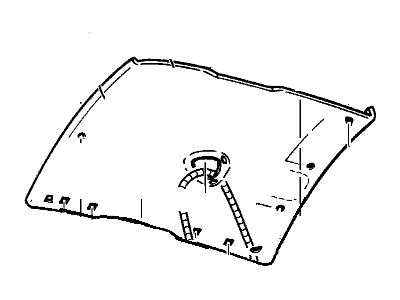 GM 22651076 PANEL, Roof Headlining