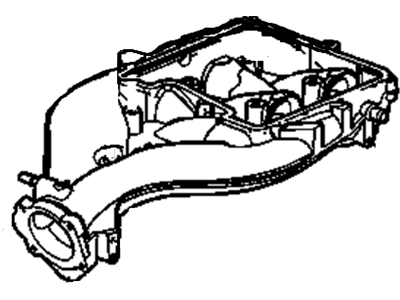 GM 12595765 Manifold, Intake (Machine)