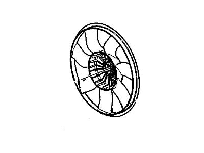 Saturn Aura Fan Blade - 20757669